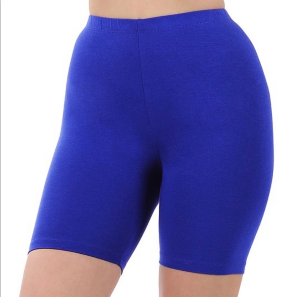 Premium Cotton Biker Shorts